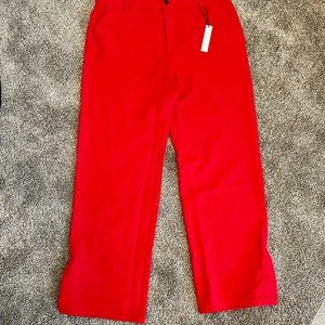 Sanctuary Noho Trouser Semi High Rise Pant Rouge Women's 34 new